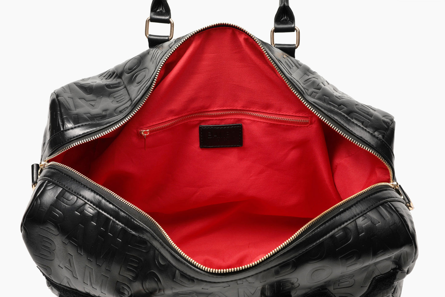 BNY engraved duffle bag