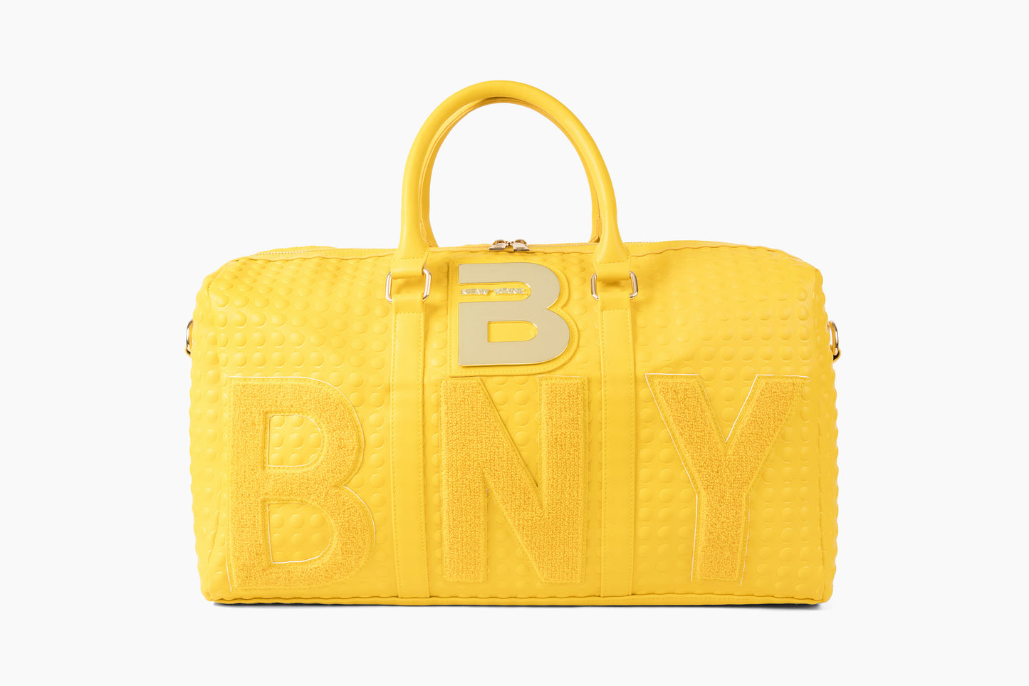 BNY big logo bubble duffel