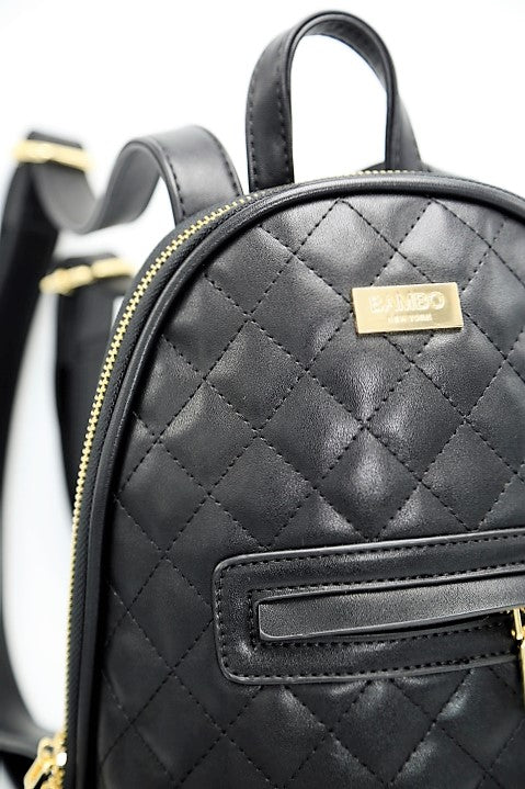 Bambo quilted mini backpack