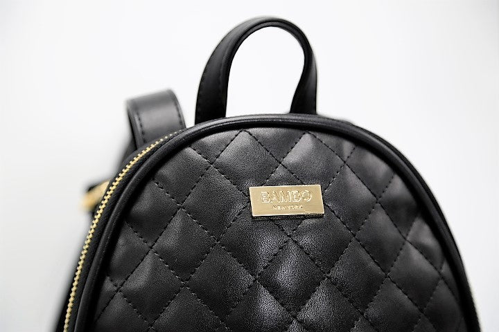 Bambo quilted mini backpack